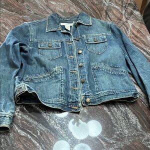 Jones New York Classic Blue Jean Jacket